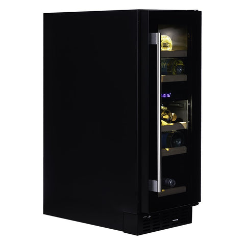 Dunavox Flow - 17 Wijnkoelkast | DAUF - 17.58DMB | 2 Zones | Mat Zwart - Luxury Taste