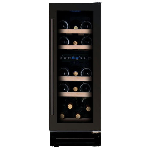 Dunavox Flow - 17 Wijnkoelkast | DAUF - 17.58DMB | 2 Zones | Mat Zwart - Luxury Taste