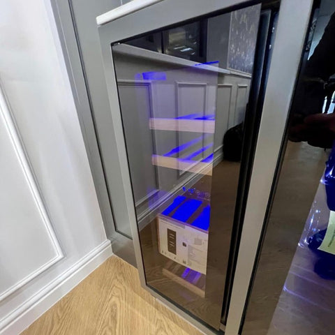 Dunavox Flow - 17H Wijnkoelkast | DAUF - 17.58DBH | 2 Zones | Zwart - Luxury Taste