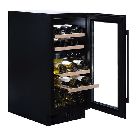 Dunavox Flow - 32D Wijnkoelkast | DAUF - 32.78DMB | 2 Zones | Mat Zwart - Luxury Taste