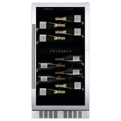 Dunavox Sera - 58 Champagne Koelkast | DX - 58.258DSS | 2 Zones - Luxury Taste