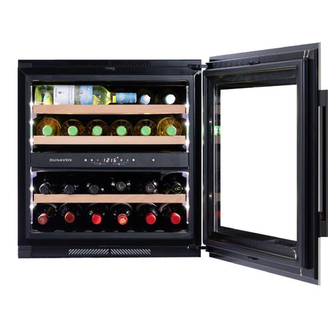 Dunavox Soul - 25 Wijnkoelkast | DAVS - 25.63DBB | 2 Zones - Luxury Taste