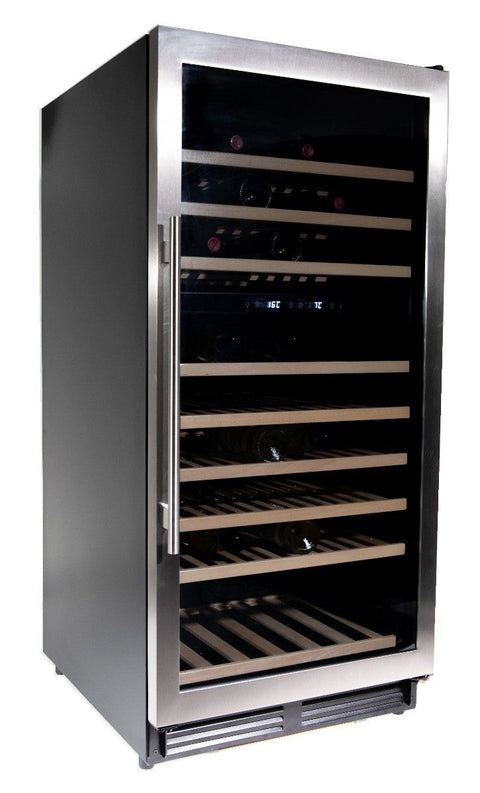 Vinata Grivola Wijnklimaatkast - 110 Flessen, Twee Temperatuurzones, Inbouw of Vrijstaand | Luxury Taste - Luxury Taste