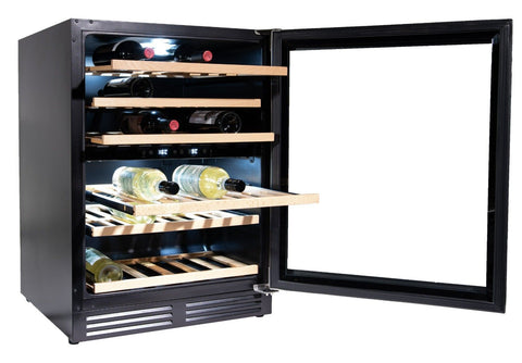 Vinata Vernale Wijnklimaatkast - 51 Flessen, Twee Temperatuurzone | Luxury Taste